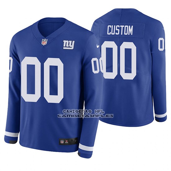 Camiseta NFL New York Giants Personalizada Azul